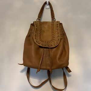 Lucky Brand Faux Leather Backpack Bag
